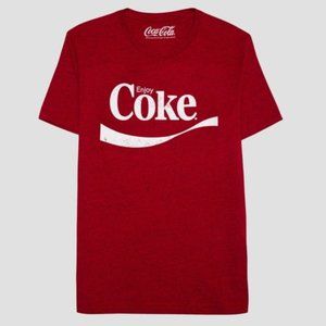 COCA-COLA Red Enjoy Coke Short Sleeve Shirt